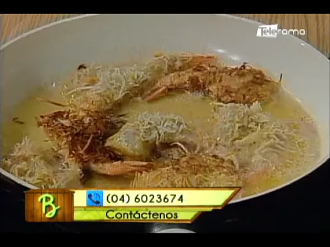 Camarones apanados 
