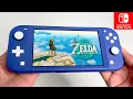Switch LITE Zelda Tears of the Kingdom Gameplay