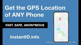 InstantID DEMO - Track and Locate any Phone Without Having it and Without Installing any Software