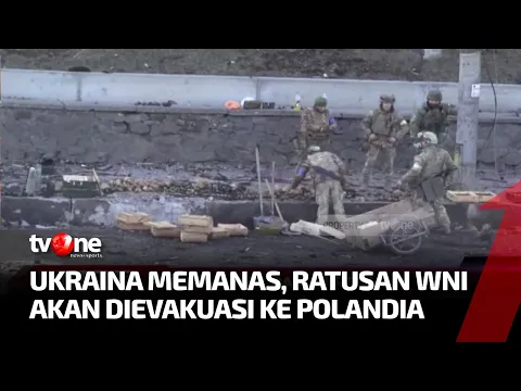 Ratusan WNI yang Berada di Ukraina Akan Dievakuasi ke Polandia