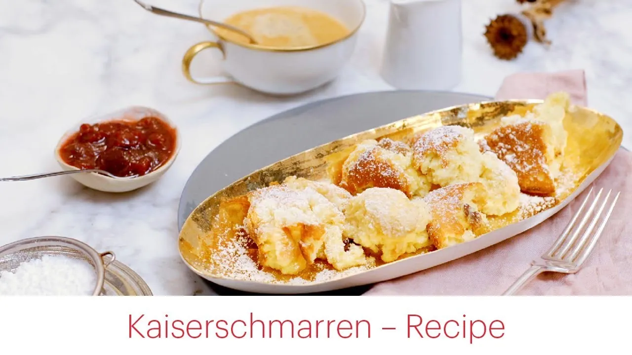 Austrian classic - Kaiserschmarrn dessert - in TOP Hotel Hochgurgl, Austria