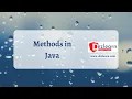Session 3 Methods in Java Object Oriented Programming Series OOPS