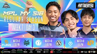 LIVE | [ENG] MPL MY Season 18 Week 7 Day 3