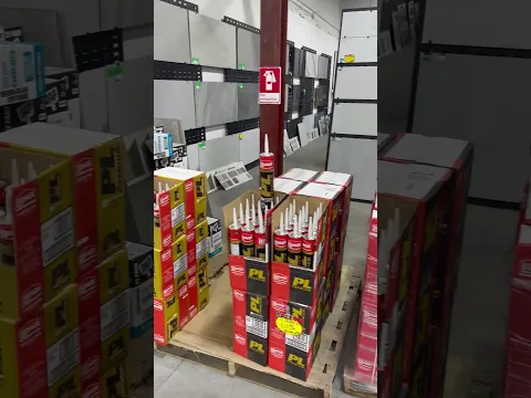 When you visit the caulk store