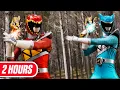 Lagu Power Rangers Super Dino Charge | RED Ranger \u0026 AQUA Ranger Team Up?! 😲 Full Episodes 5–10 | Official