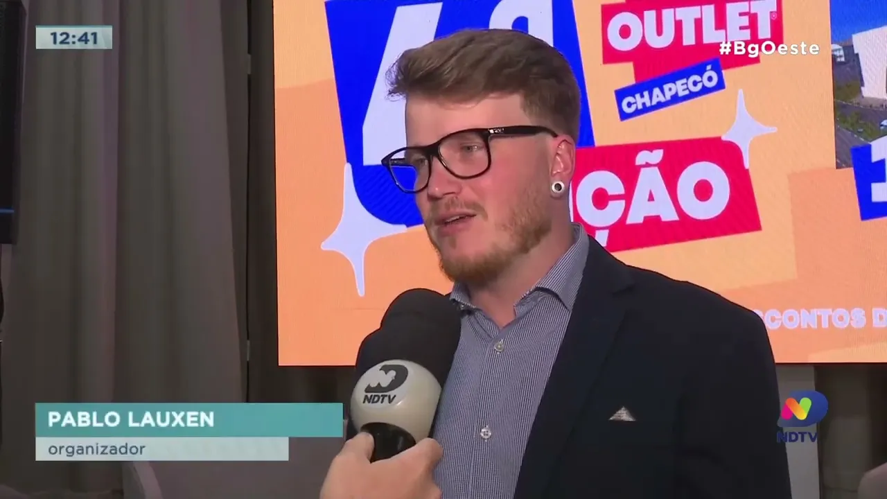 4ª edição do Outlet Chapecó será nos dias18 e 19 de novembro no Centro de Eventos