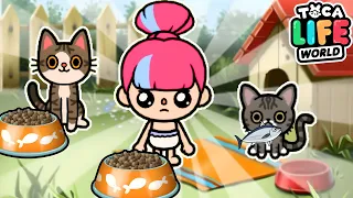 МЕНЯ УДОЧЕРИЛИ КОШКИ Toca Boca Life World 