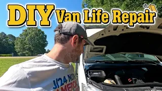 This 1hr Job and $150 Part Left My Father-In-Law Stranded (Sprinter Repair)