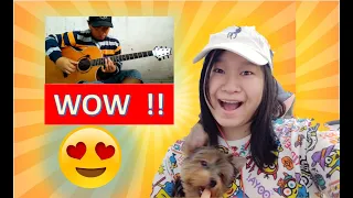 Download NOAH -Tak Ada Yang Abadi (COVER gitar) -ALIP BA TA REACTION VIDEO WITH OUR DOG! MP3