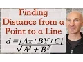 Finding Distance from Point to Line Formula