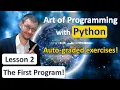 Your first program with Python and Google Colab