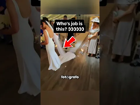 Este Fotógrafo Hizo El Trabajo De La Dama De Honor 😳