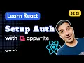 Setup Auth in React App using Appwrite React Tutorial S2 E1