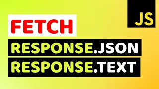 Handling Data using Fetch Text JSON in JavaScript