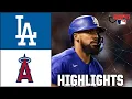 Los Angeles Dodgers vs Los Angeles Angels Full Game Highlights ESPN MLB