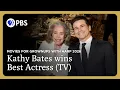 Kathy Bates Accepts Best Actress TV Award Movies for Grownups Awards with AARP 2026