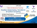 Docker Kubernetes Terraform Python Scripting Real Time Projects VS Code GIT