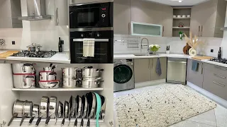 تنظيم المطبخ بالورقة والقلم طريقة ذكية لشهر رمضان راحة وطبخ بدون مجهود جولة بالمطبخ Cuisine 