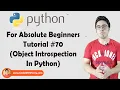 Object Introspection Python Tutorials For Absolute Beginners In Hindi