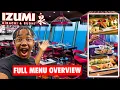 Izumi Sushi Full Menu Overview With Photos Royal Caribbean 2025