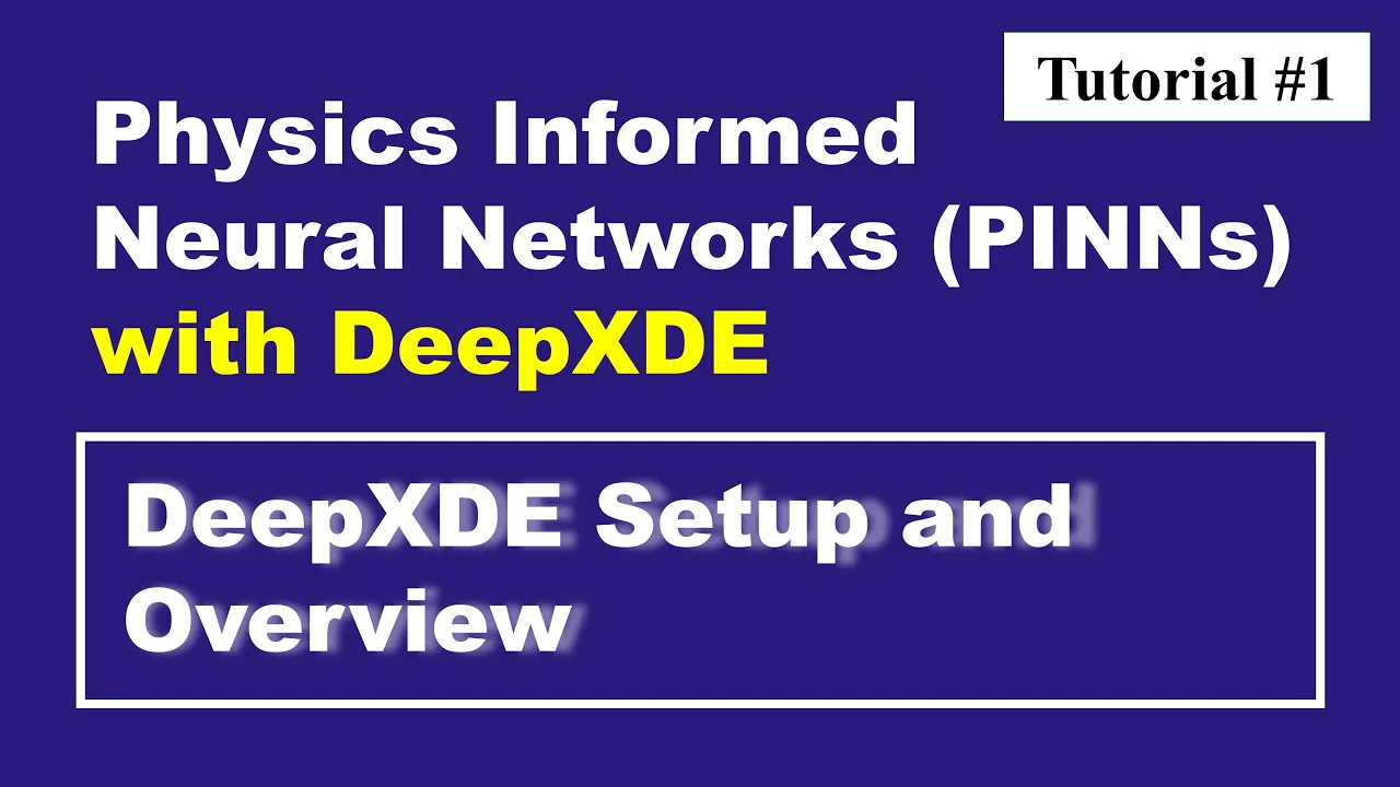DeepXDE Tutorial: Solving 1D Poisson Equation with PINNs