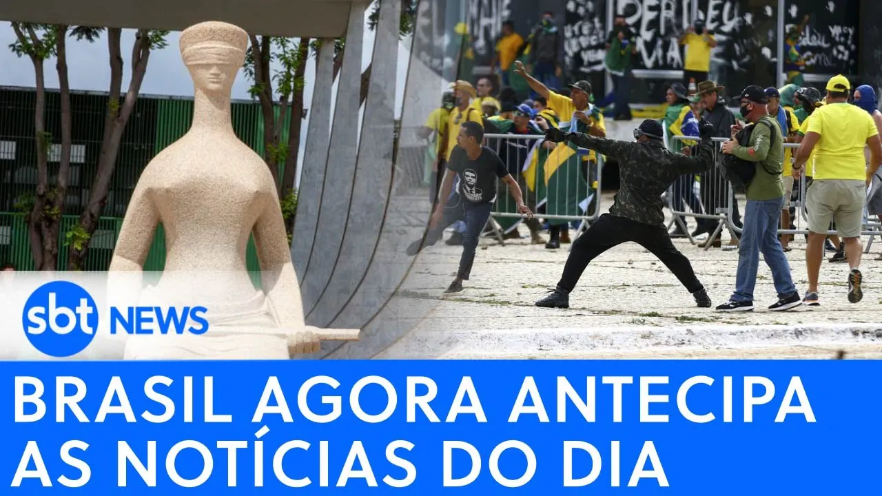 ????Brasil Agora: STF condena terceiro acusado pelos atos de 8 de janeiro | SBT AO VIVO