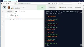 Python 3 - Using Variables