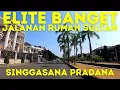 Suasana jalan singgasana pradana mekarwangi bandung