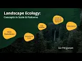 Landscape Ecology Concepts in Scale and Pattern
