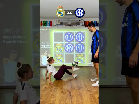 REAL MADRID 🇪🇸 vs INTER MILAN 🇮🇹  Champions League 🏆⚽️😱 #crazy #prediction #ucl @aguskafree