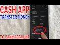 How To Transfer Money From Cash App To Bank Account
