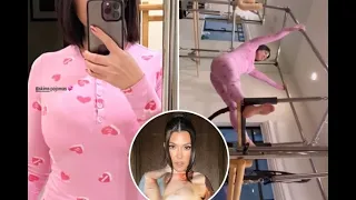 Kardashian fans praise Kourtney for refusing to photoshop her waist in skintight Skims pajamas