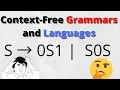 What is a Context-Free Grammar