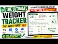 The Ultimate Weight Tracker Template