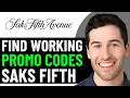 HOW TO GET BEST SAKS FIFTH DISCOUNT PROMO CODES IN 2026 FULL GUIDE