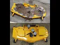 Restoring mower deck Cub Cadet