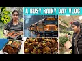 Lagu 🌧️ Fall Season தொடங்கிட்டது! Rainy Day | Thanksgiving Shopping Cooking | Indian Mom | USA Tamil VLOG