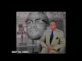 60 Minutes reports on the death of Malcolm X
