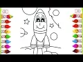 VEHICLES Coloring Pages with Nursery Rhymes for Kids Drawing Games Kids School