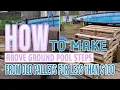 How To Make Above Ground Pool Steps From Old Pallets For Less Than 100