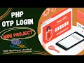 PHP OTP LOGIN VERIFICATION SCRIPT Send OTP on email PHP PHPMailer