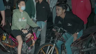 partai sleep enggine 200cc widi ar 35 bertemu bagus tb 58 di lintasan 201m