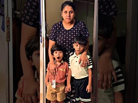 Mother  Happiness  with kids ❤️ #shorts #youtubeshorts #jomiyanirmal