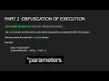 EXEC EVAL AND COMPILE COMPILE