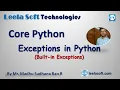 Python for Beginners - Exception Handling in Python