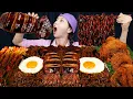 Download Lagu 짜장 🦑오징어 \u0026 팽이버섯에 짜파게티 ! 오징어 튀김까지 😁 Jjajang Squid \u0026 Enoki Mushrooms Fried Squid Mukbang ASMR Ssoyoung