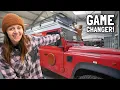 Lagu Getting the fire truck adventure ready! Land Rover defender 4x4 camper.