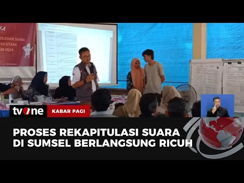 Rekapitulasi Suara di Ogan Ilir Ricuh