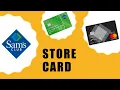 Sams Club Credit Card Review Department Store Credit Card