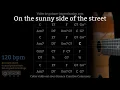 Download Lagu On The Sunny Side Of The Street (120 bpm) - Gypsy jazz Backing track / Jazz manouche